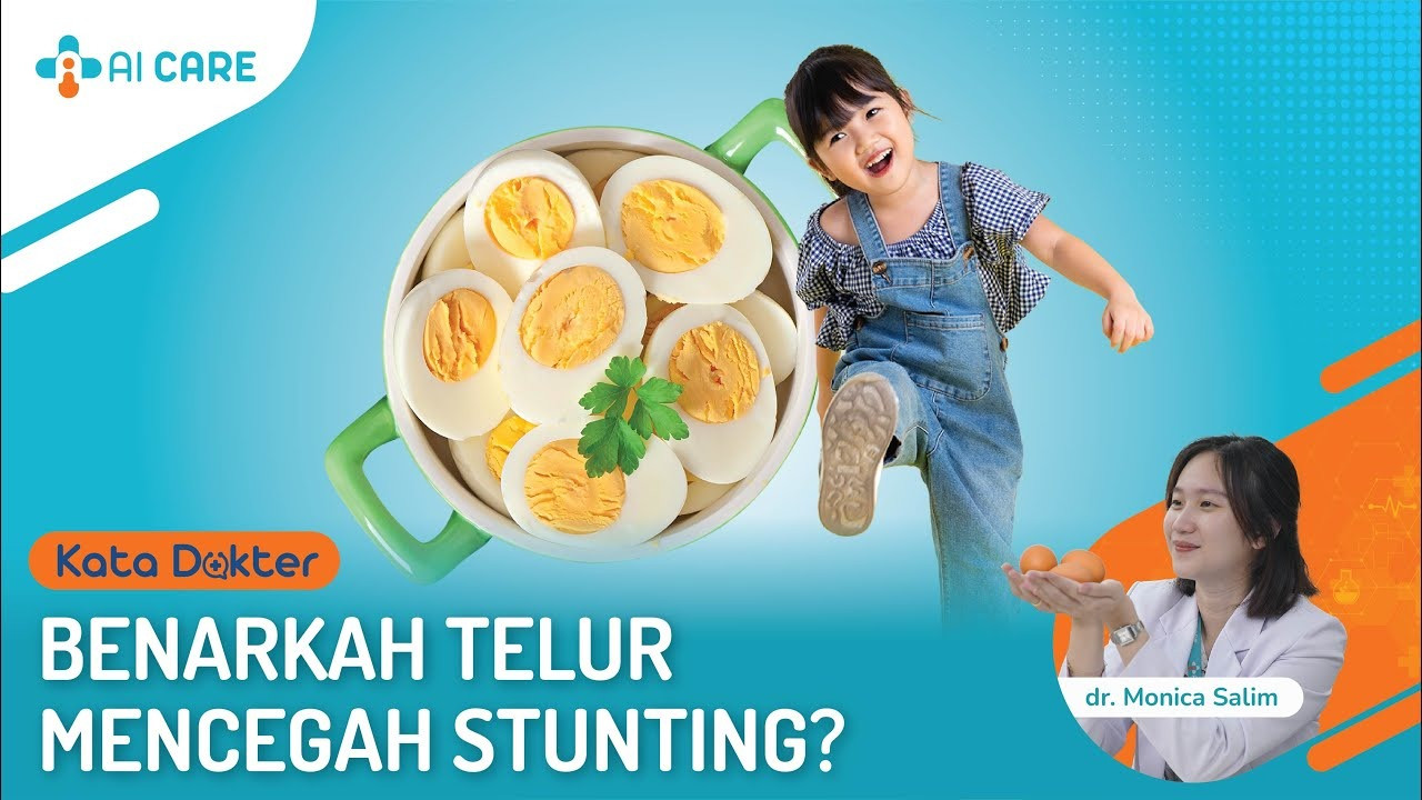 Mitos atau Fakta : Telur Mencegah Stunting?!